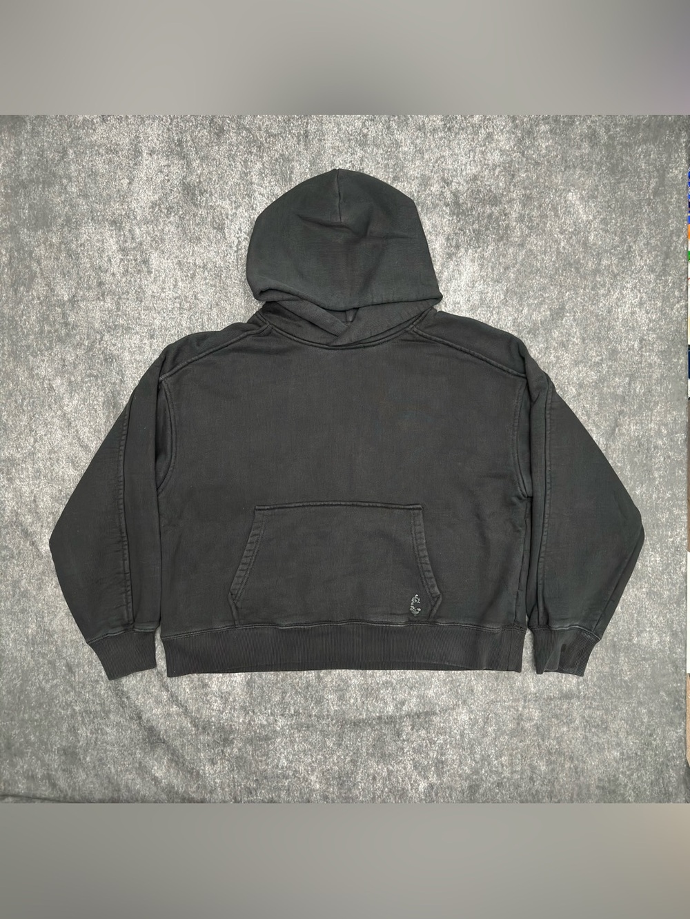 Free People Faded Black Hoodie - Size M